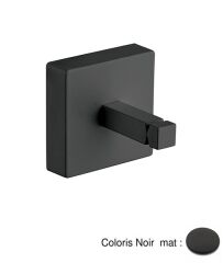 Porte-peignoir QUATTRO - QU24113 Noir  mat