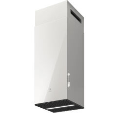 Haiku Island Blanc - Hotte en &icirc;lot Elica Haiku 32 cm coloris Krion blanc