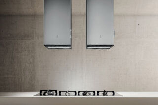 Haiku Island Inox - Hotte en &icirc;lot Elica Haiku 32 cm coloris Inox