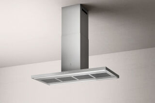 Thin Island Inox - Hotte en &icirc;lot Elica Thin 120 cm coloris Inox
