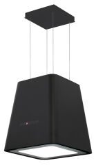 Neat Noir mat - Hotte en &icirc;lot Silverline Neat 50 cm coloris Noir mat