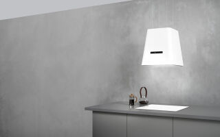 Neat Blanc mat - Hotte en &icirc;lot Silverline Neat 50 cm coloris Blanc mat