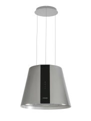 Pure Plus Argent - Hotte en &icirc;lot Silverline Pure Plus 50 cm coloris Argent