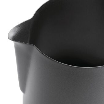 Pichet &agrave; lait antiadh&eacute;sif noir Olympia 570 ml