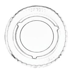 Couvercles compostables en PLA pour pots &agrave; sauce Vegware 28ml (lot de 5000)