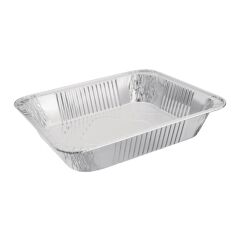 Barquettes aluminium Fiesta Recyclable GN 1/2 (lot de 5)