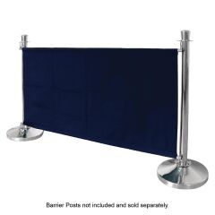 Barrière en toile Bolero bleu foncé