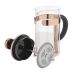 Miniature Cafeti&egrave;re &agrave; piston contemporaine inox Olympia cuivre 3 tasses n°1