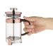 Miniature Cafeti&egrave;re &agrave; piston contemporaine inox Olympia cuivre 3 tasses n°2
