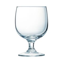 Verres &agrave; pied empilables tremp&eacute;s Arcoroc Am&eacute;lia 190ml (Lot de 12)