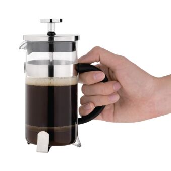Cafeti&egrave;re &agrave; piston en acier inoxydable Olympia 3 tasses