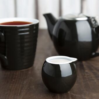 Pots &agrave; lait Olympia Caf&eacute; noirs 70ml (lot de 6)