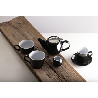 Pots &agrave; lait Olympia Caf&eacute; noirs 70ml (lot de 6)