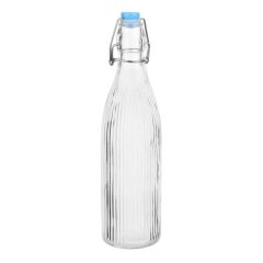 Bouteilles d'eau rainur&eacute;es &agrave; bouchon m&eacute;canique Olympia 500ml (lot de 6)
